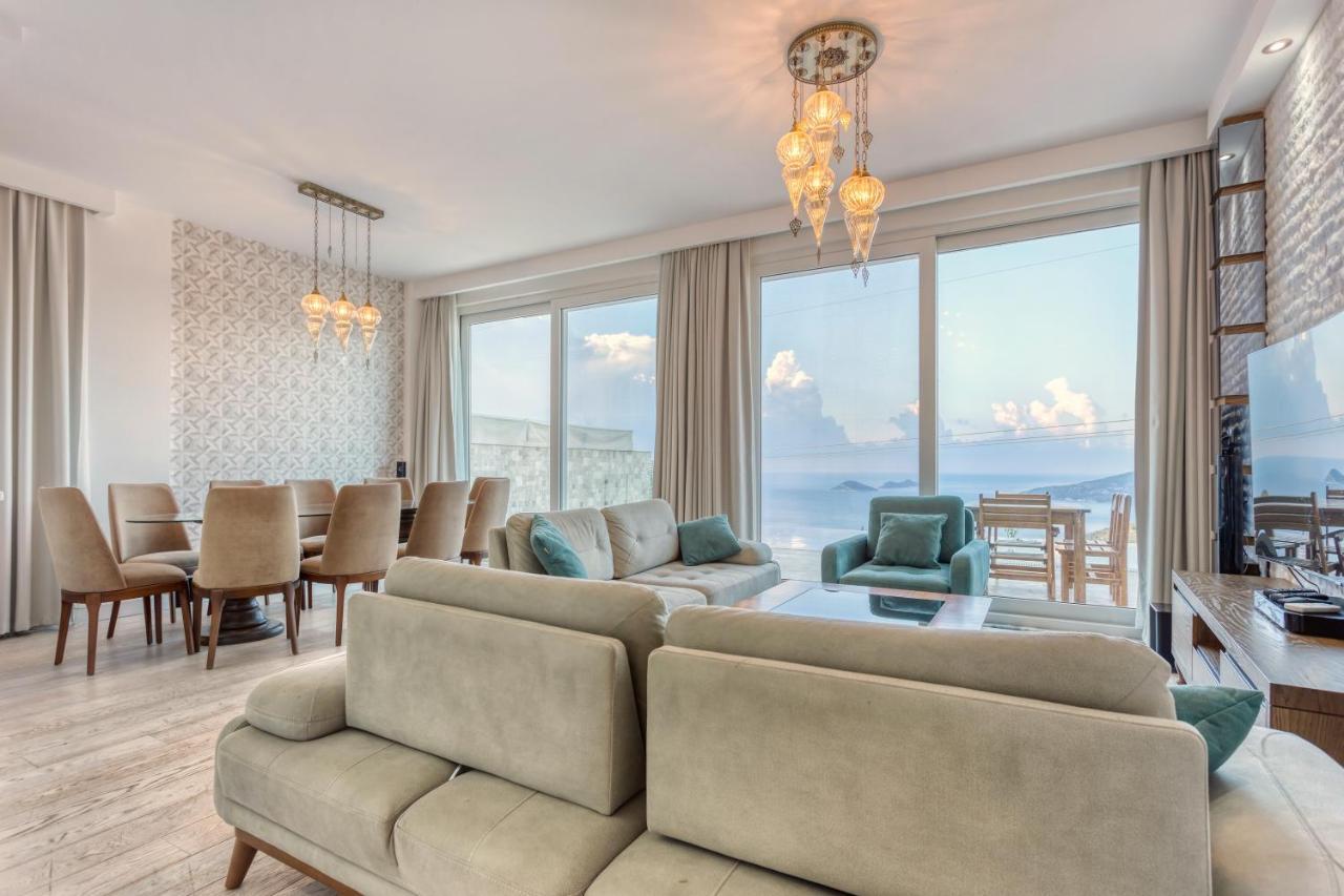 Villa Lucida - Kalkan Hills - Exclusive Villas With Private Pool And Majestic Sea Views Luaran gambar