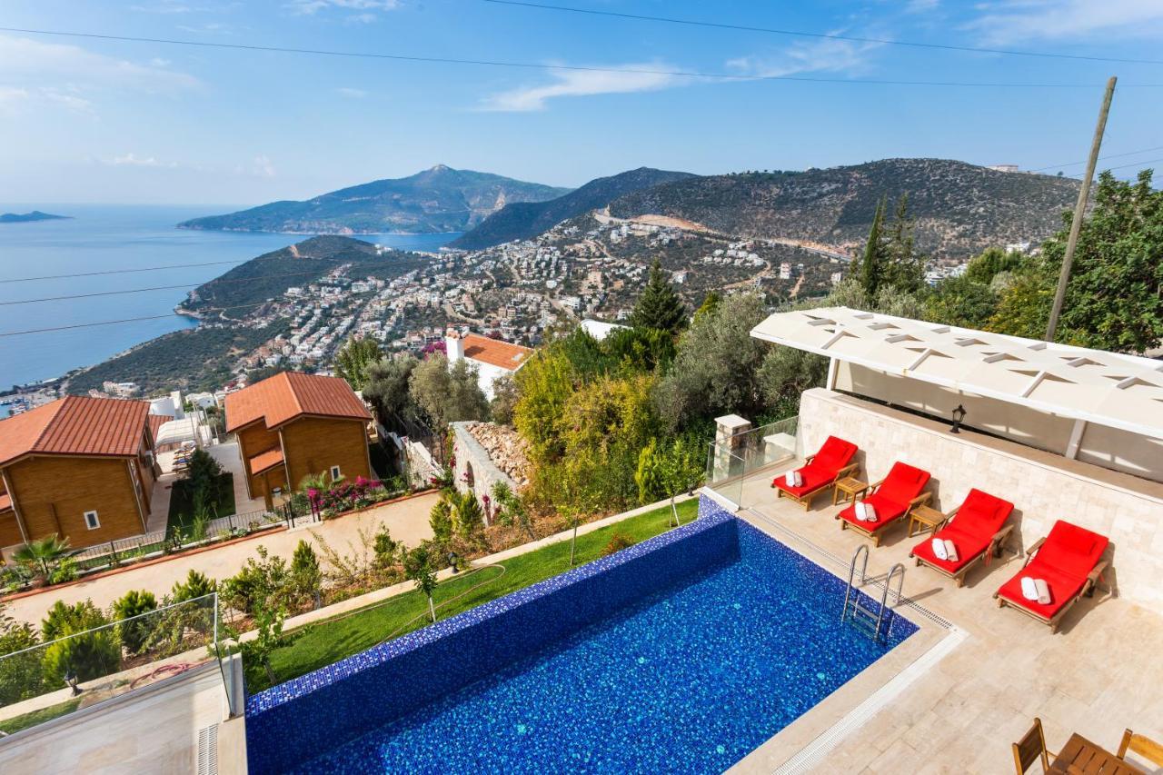 Villa Lucida - Kalkan Hills - Exclusive Villas With Private Pool And Majestic Sea Views Luaran gambar