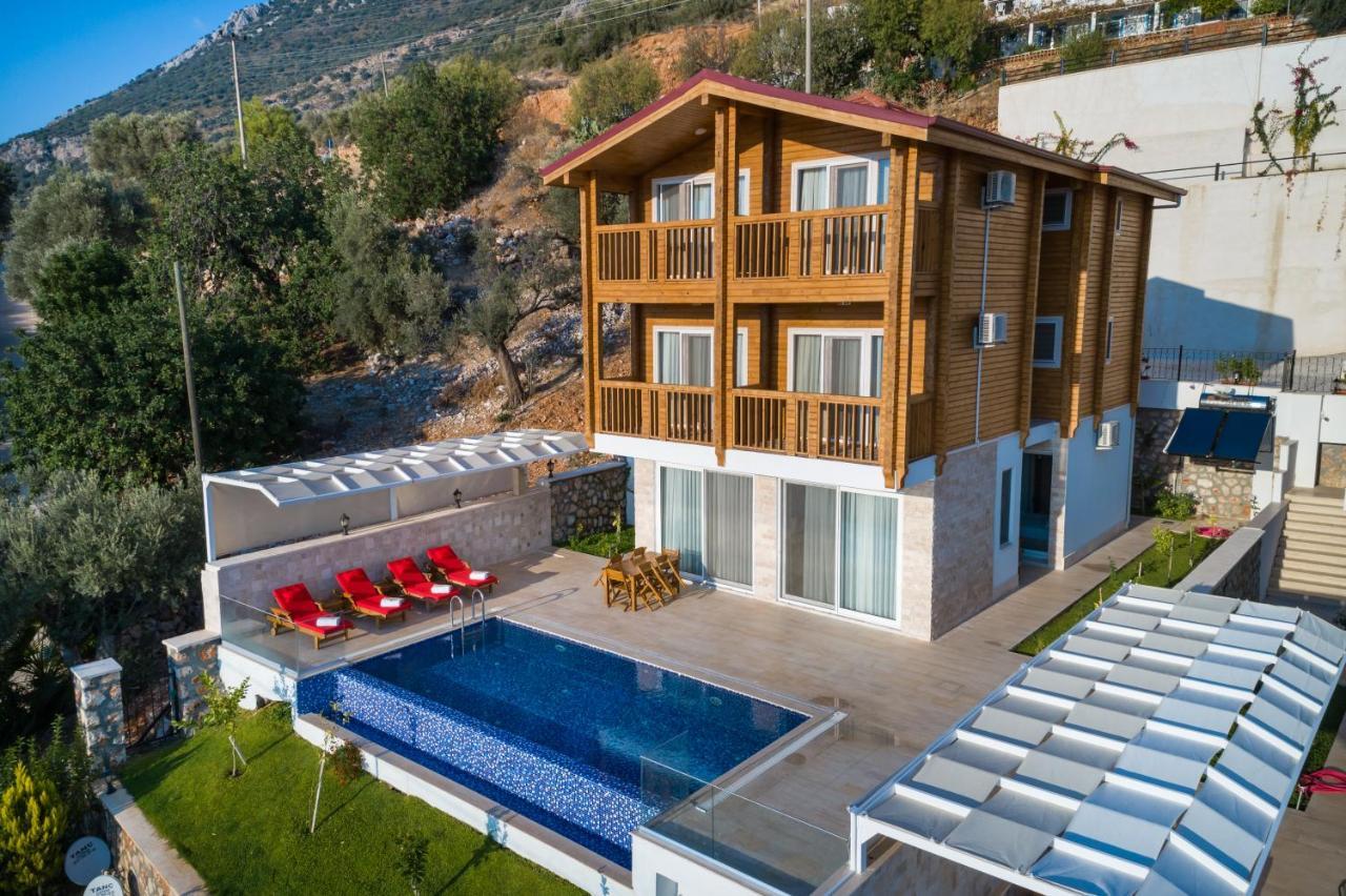 Villa Lucida - Kalkan Hills - Exclusive Villas With Private Pool And Majestic Sea Views Luaran gambar