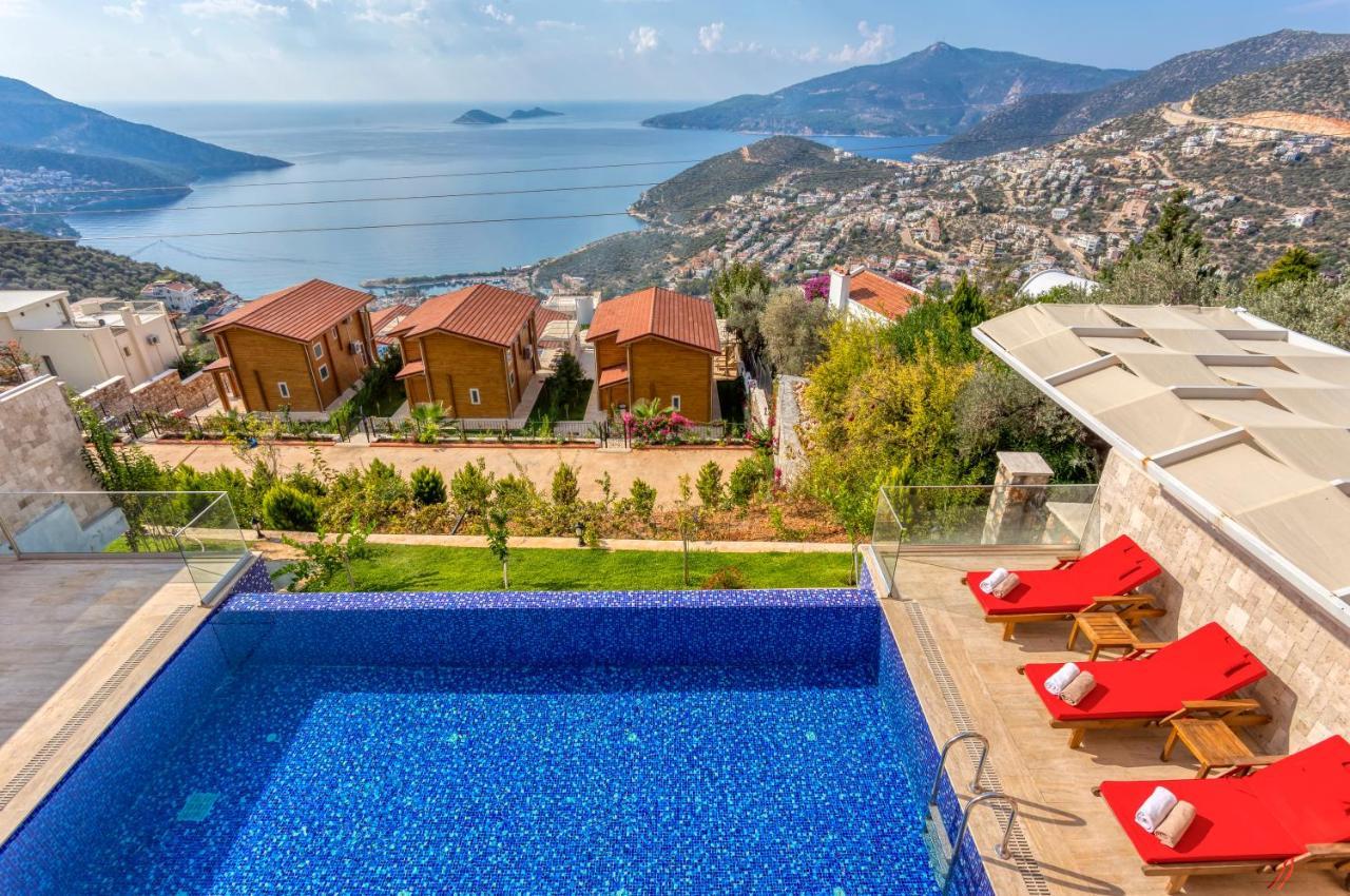 Villa Lucida - Kalkan Hills - Exclusive Villas With Private Pool And Majestic Sea Views Luaran gambar