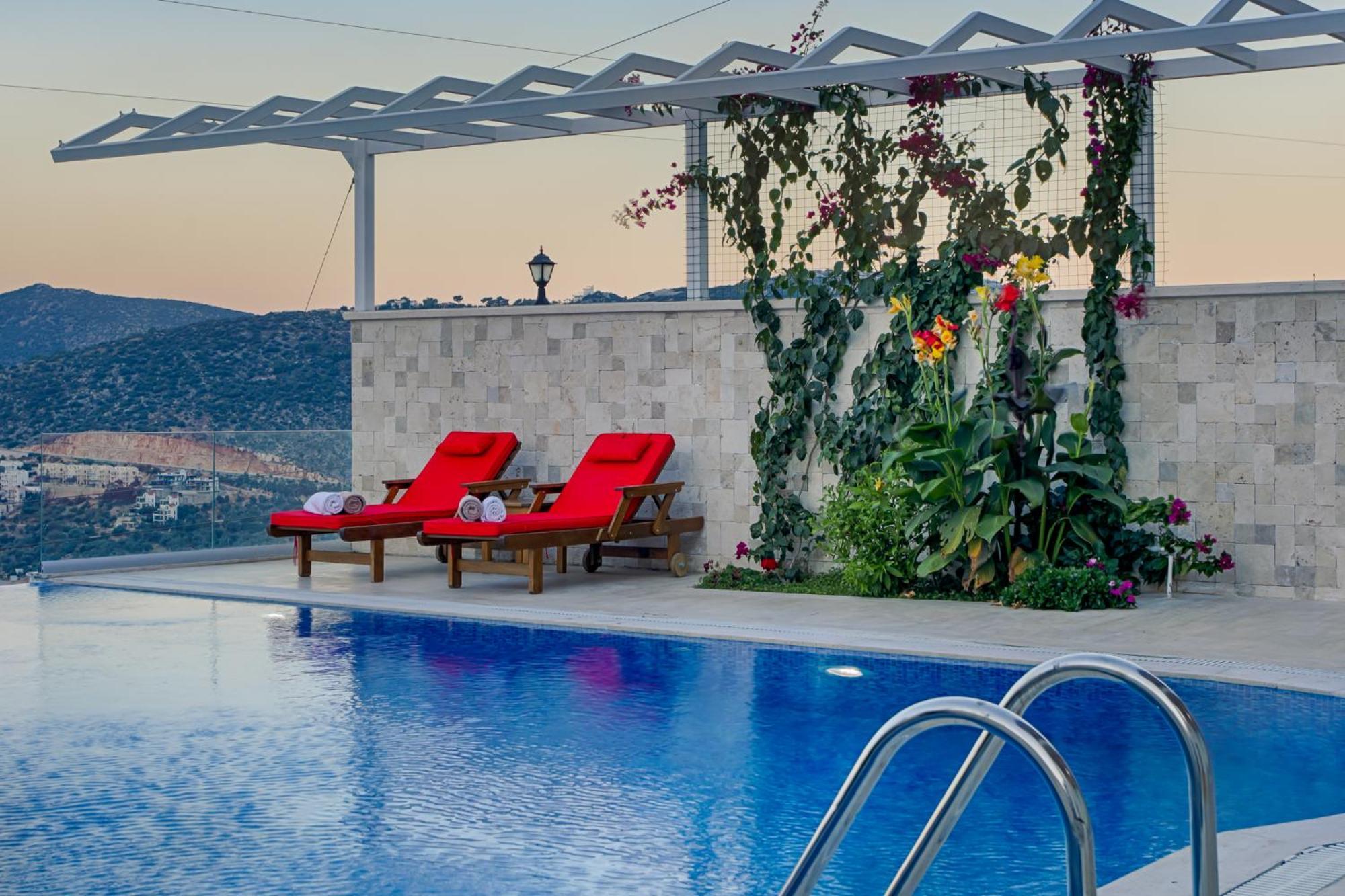 Villa Lucida - Kalkan Hills - Exclusive Villas With Private Pool And Majestic Sea Views Luaran gambar