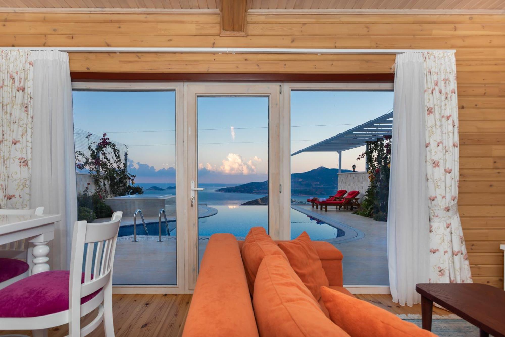Villa Lucida - Kalkan Hills - Exclusive Villas With Private Pool And Majestic Sea Views Luaran gambar