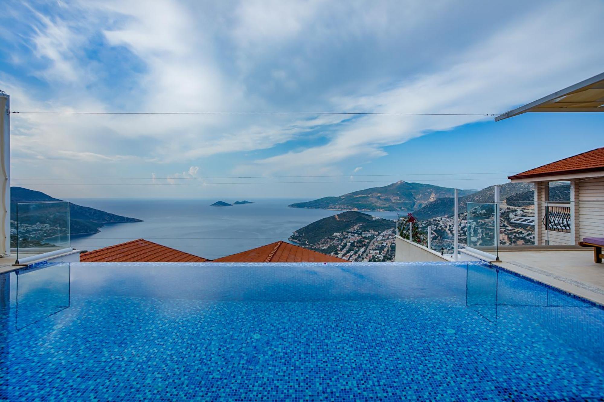 Villa Lucida - Kalkan Hills - Exclusive Villas With Private Pool And Majestic Sea Views Luaran gambar